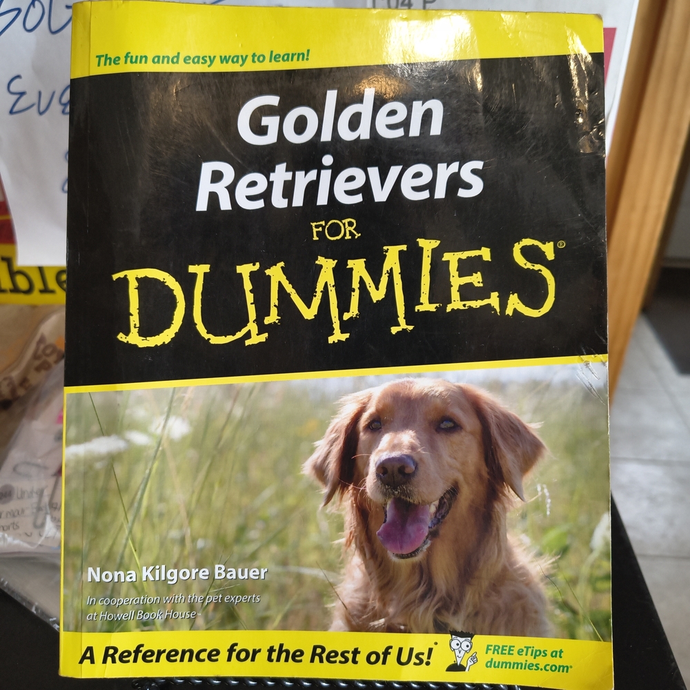 Golden Retrievers for Dummies Guidebook